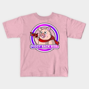 PIGGYBACKRIDE 5 Kids T-Shirt